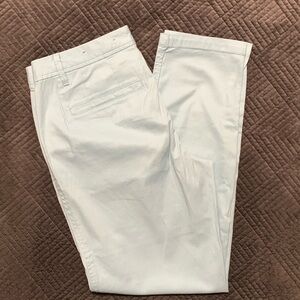 061 Talbots Girlfriend Chino Pants, Size 2, Light Blue. NWOT